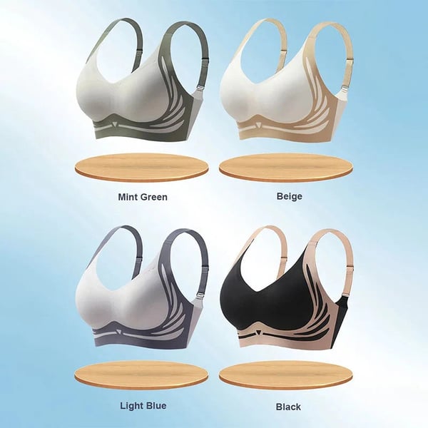 🔥Lifting Anti-Sagging Wire-Free Push-up Bra ✨ No Wires, No Digging, Just Natural-Looking Lift & Fuller Curves! 💕