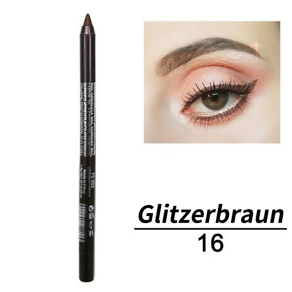 ✏️14-Pack Waterproof Colored Gel Eyeliner Pencil – Metallic & Shimmer Finishes, Smudge-Proof ✨