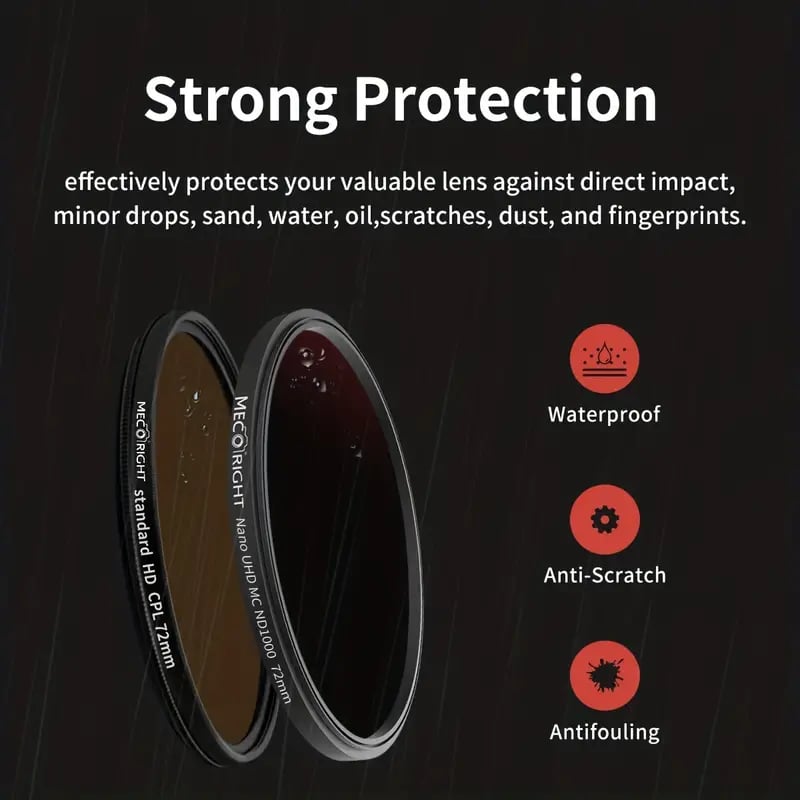 🔥Clip On 67mm Variable Phone Lens Filter Kit