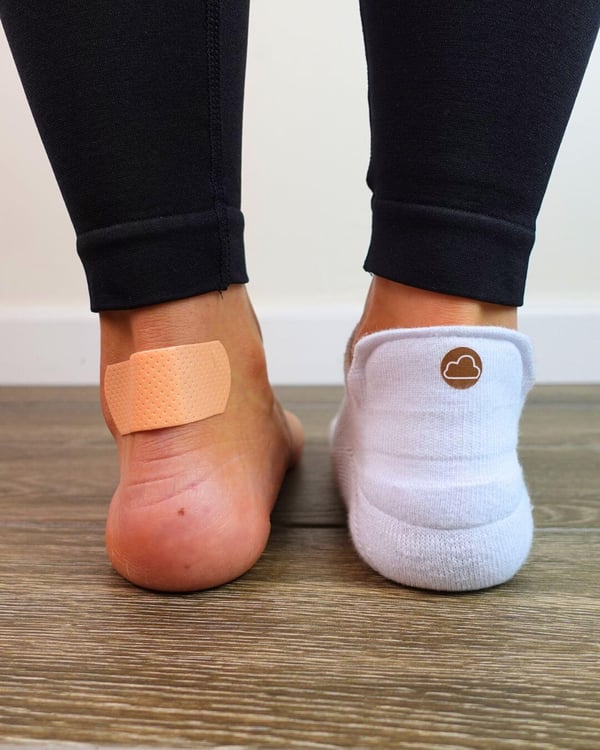 Heel Protection Liner Socks（3-pack）