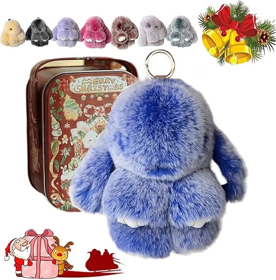 🐰 Handmade Soft Bunny PomPom Charms🎁