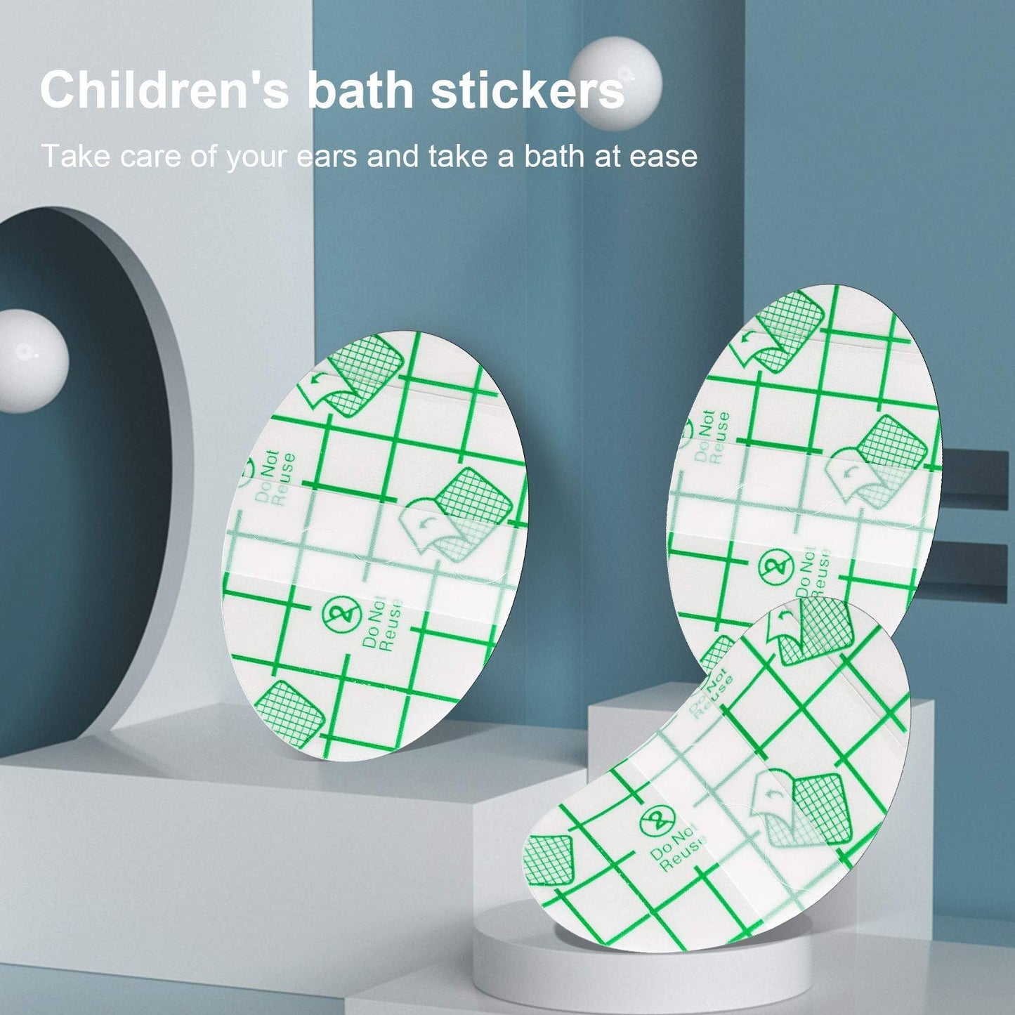 🔥Waterproof Ear Stickers-100pcs