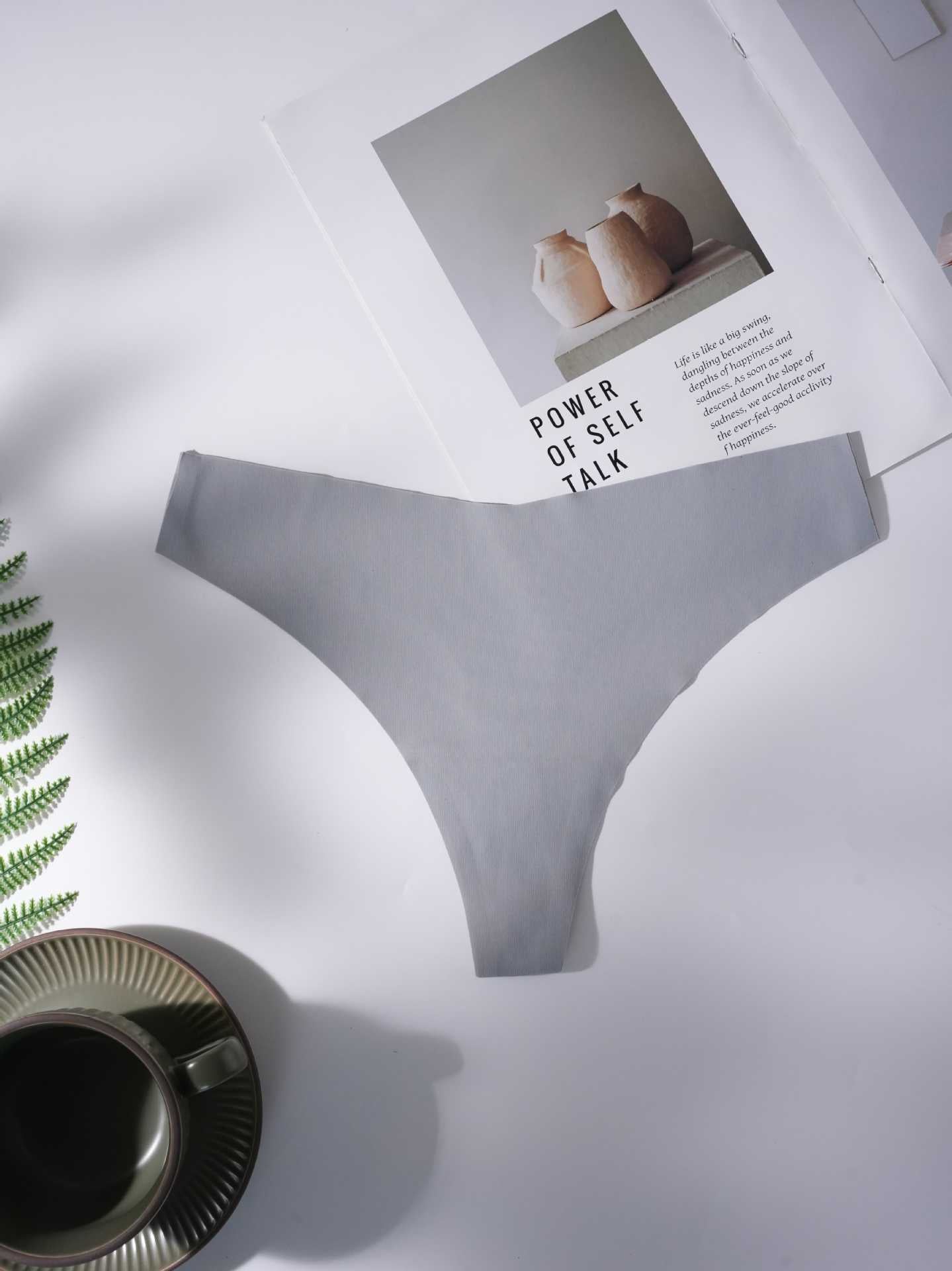 ✨ Camel Toe Cover Thongs for Women 💕 | Seamless G-String Underwear 🌸 Comfortable Basic Fit  Machine Washable