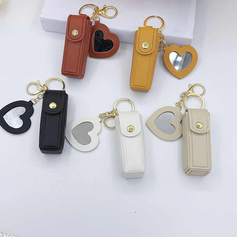 Lip Oil Keychain - Mirror & Oil 2-in-1 ❤️