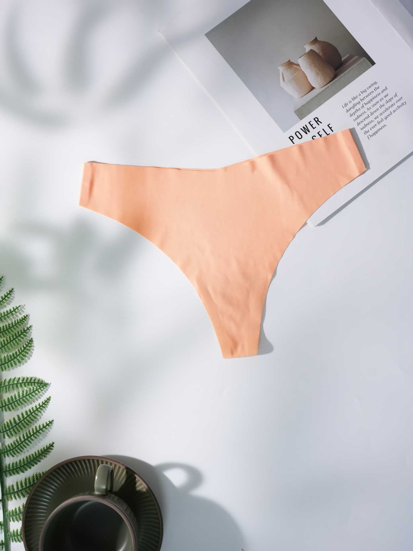 ✨ Camel Toe Cover Thongs for Women 💕 | Seamless G-String Underwear 🌸 Comfortable Basic Fit  Machine Washable