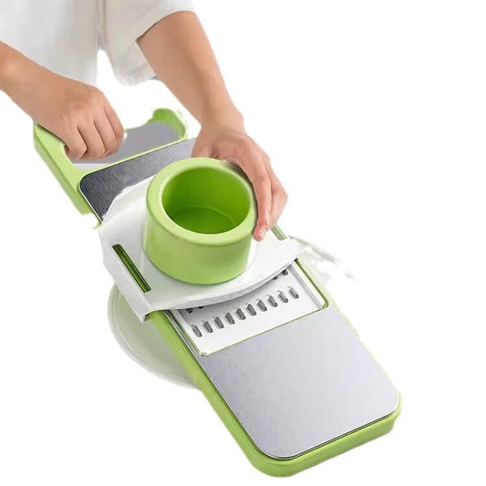🥕 5-in-1 Manual Vegetable Chopper And Slicer | Multi-Function Kitchen Cutter