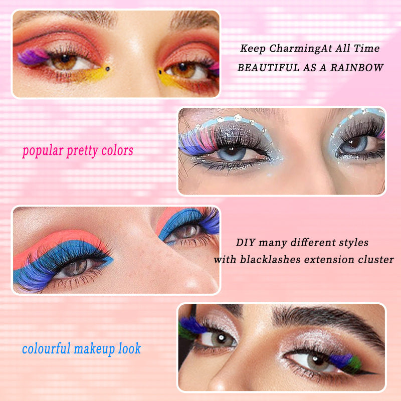 Colored Lash Cluster👁️