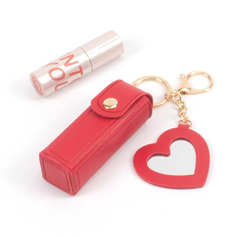 Lip Oil Keychain - Mirror & Oil 2-in-1 ❤️