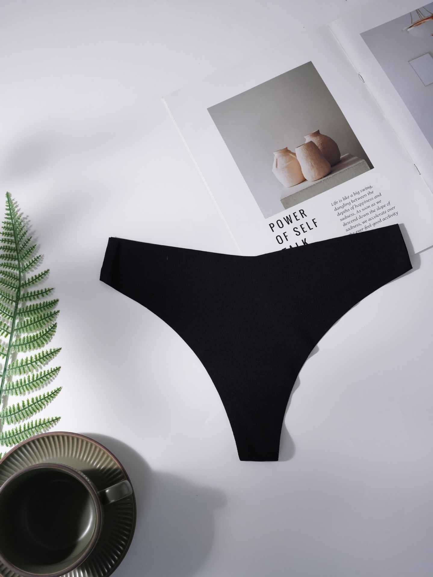 ✨ Camel Toe Cover Thongs for Women 💕 | Seamless G-String Underwear 🌸 Comfortable Basic Fit  Machine Washable