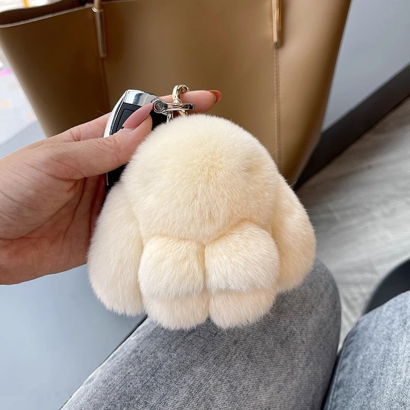 🐰 Handmade Soft Bunny PomPom Charms🎁