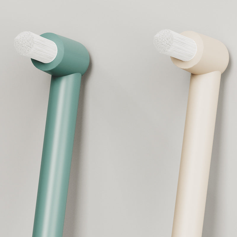 2 pcs End-tufted bristle toothbrush - Soft, dense bristles | Designed specifically for braces wearers, precisely cleans hard-to-reach areas, caring for teeth and gums.