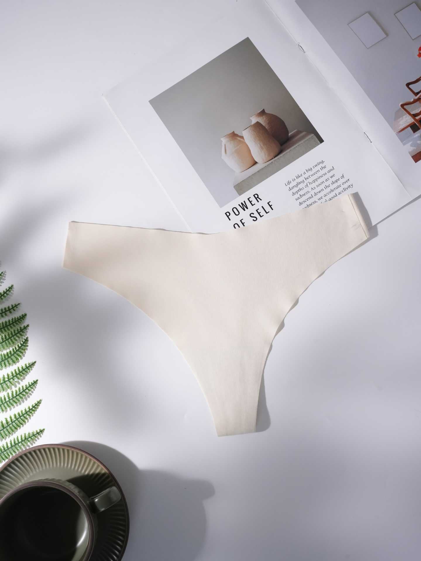 ✨ Camel Toe Cover Thongs for Women 💕 | Seamless G-String Underwear 🌸 Comfortable Basic Fit  Machine Washable