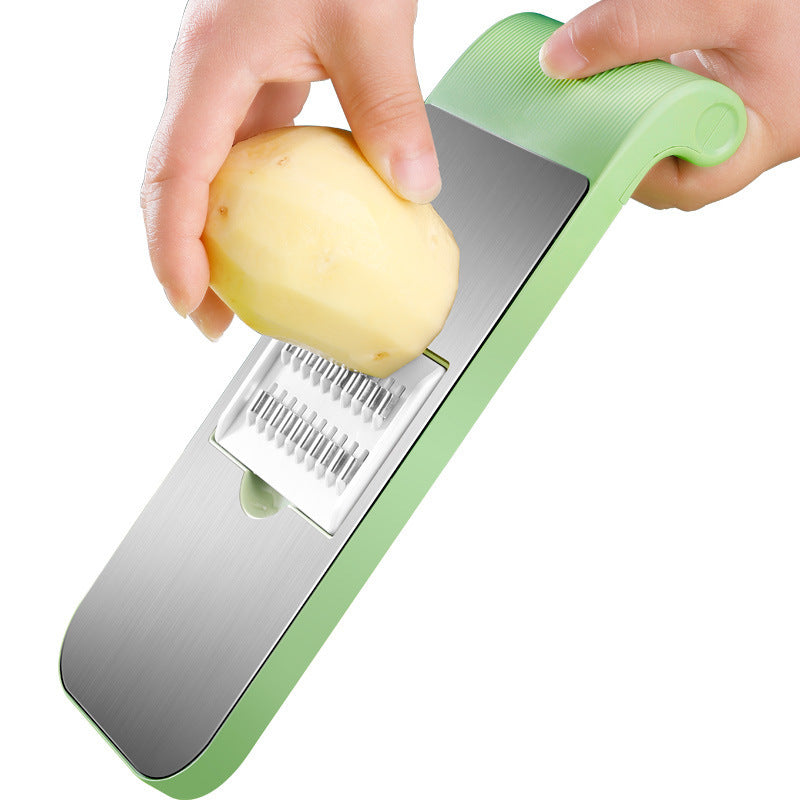 🥕 5-in-1 Manual Vegetable Chopper & Slicer | Multi-Function Kitchen Cutter