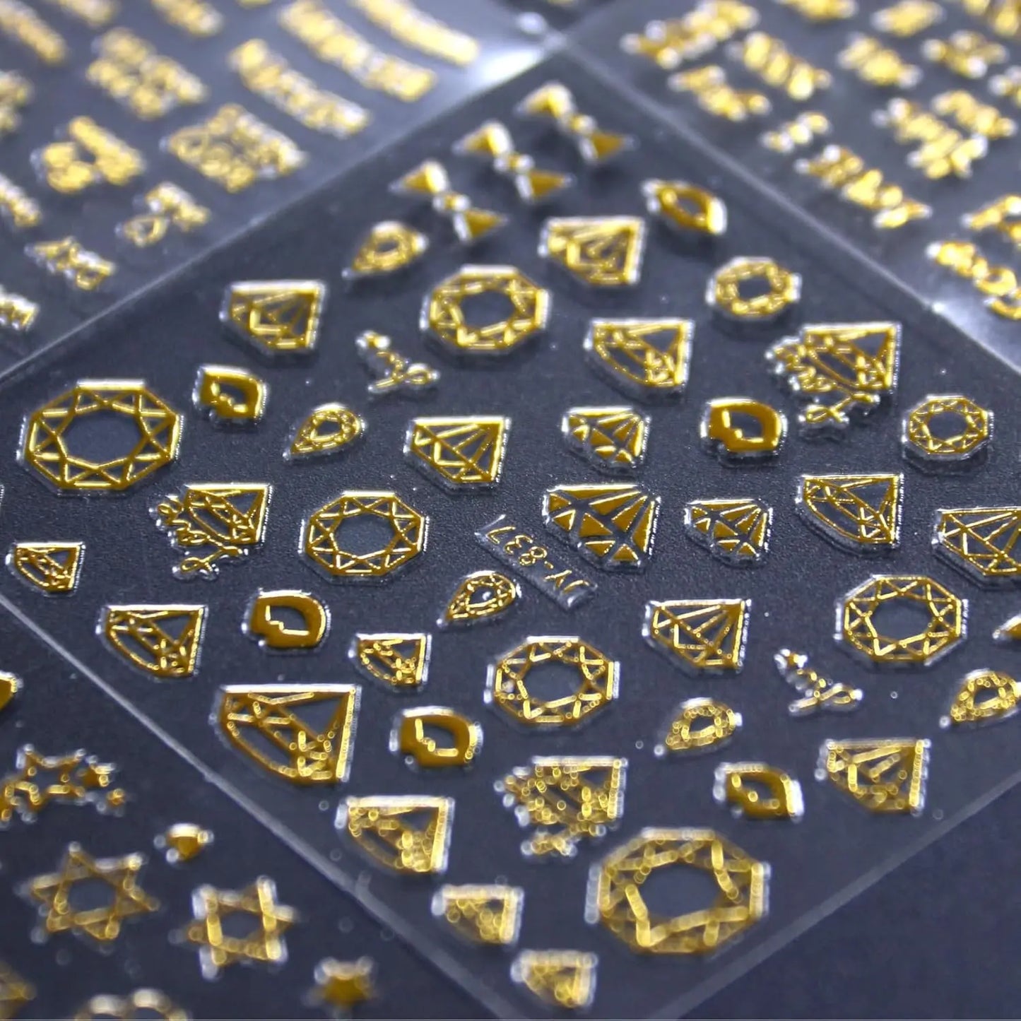 ✨ Luxury Gold Nail Art Stickers | 90 Sheets 💅| Easy DIY Glam Nails 💅