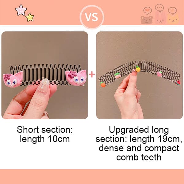 Stretchable Invisible Hair Clips