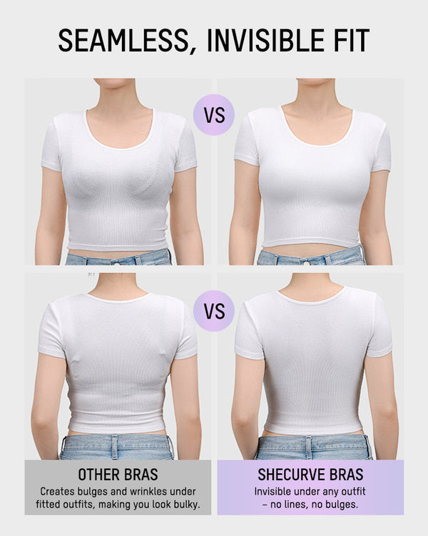 👙 Teardrop Push-Up Underwire T-Shirt Bra ✨