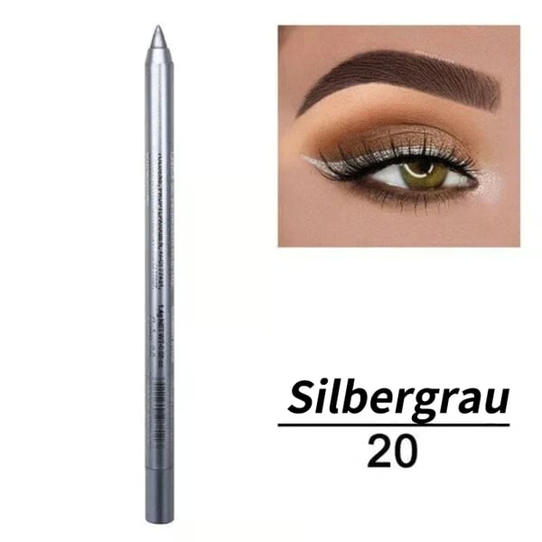 ✏️14-Pack Waterproof Colored Gel Eyeliner Pencil – Metallic & Shimmer Finishes, Smudge-Proof ✨