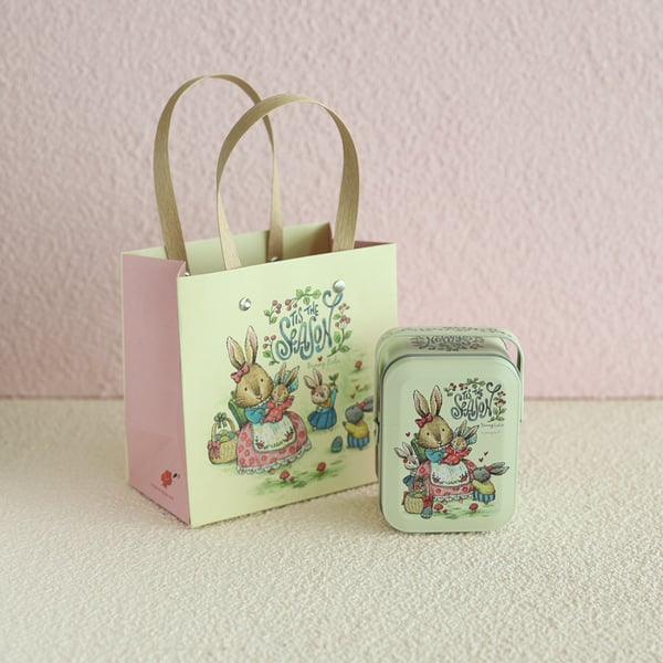 🐰 Handmade Soft Bunny PomPom Charms🎁