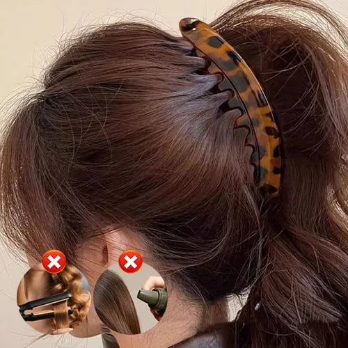 (🔥HOT SALE NOW 50% OFF) Retro Banana Hair Clip – Effortless Style, Timeless Charm