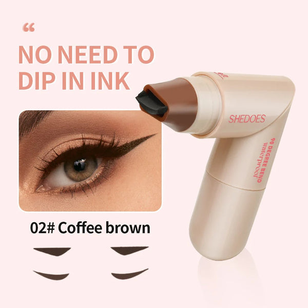 ✨ Waterproof Rotating Eyeliner Stamp Pen | Perfect Winged Eyeliner in Seconds