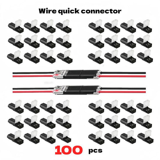 Double-Wire Connector.🛡️Secure lock, no slips. The reliable choice for safe, solid connections.