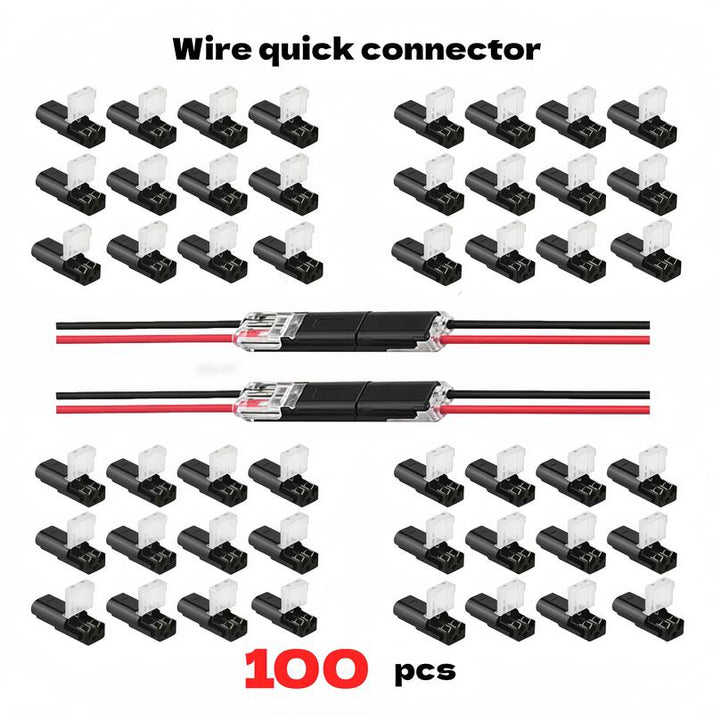 Double-Wire Connector.🛡️Secure lock, no slips. The reliable choice for safe, solid connections.