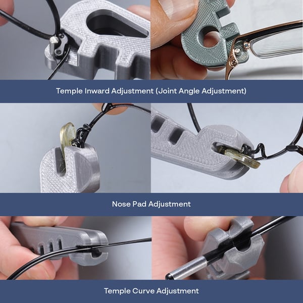 🔥 Never Slip Glasses Again: Your All-In-One Eyeglass Frame Adjustment Tool