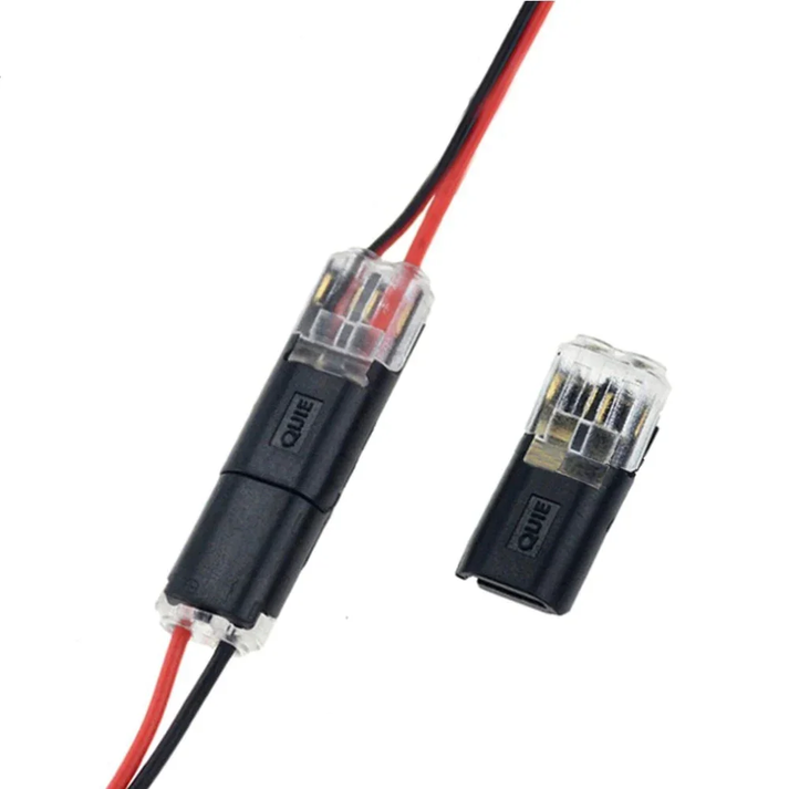 Double-Wire Connector.🛡️Secure lock, no slips. The reliable choice for safe, solid connections.