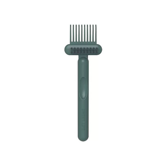 🥳 HOT SALE! 🔥 10K+ SOLD 💕 2PCS 2-in-1 Hair Brush Cleaner | Easily Remove Hair & Build-Up from Brushes & Combs