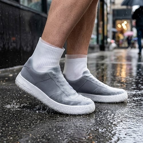 🌧️ Outdoor Silicone Waterproof Shoe Covers