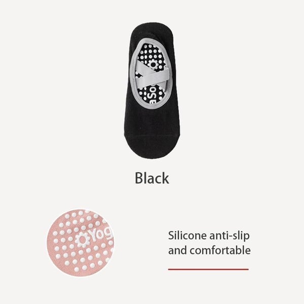 🏆3 pcs Flash Sale⚡Women's No-Show Socks for Pilates & Workout - Non-Slip Silicone Grip, Breathable & Moisture-Wicking (Yoga/Dance/Indoor Activities)
