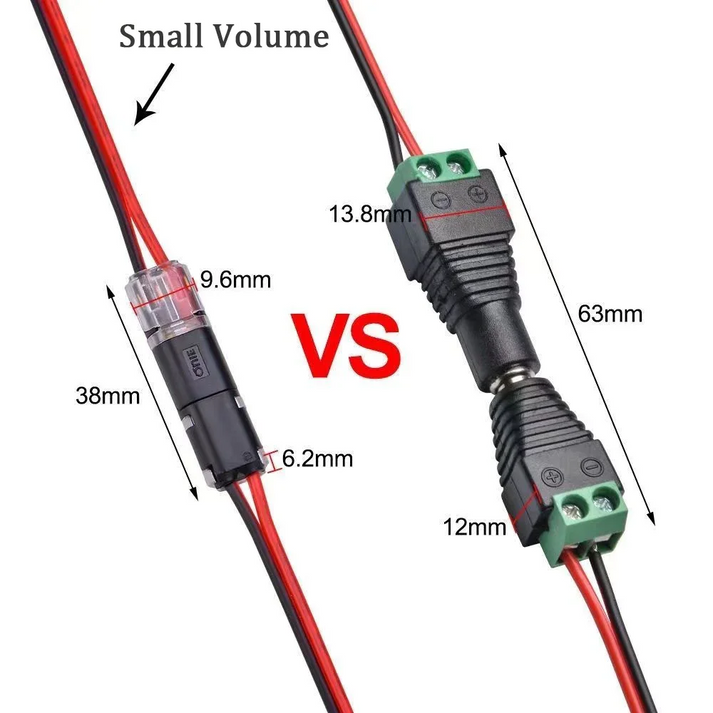 Double-Wire Connector.🛡️Secure lock, no slips. The reliable choice for safe, solid connections.