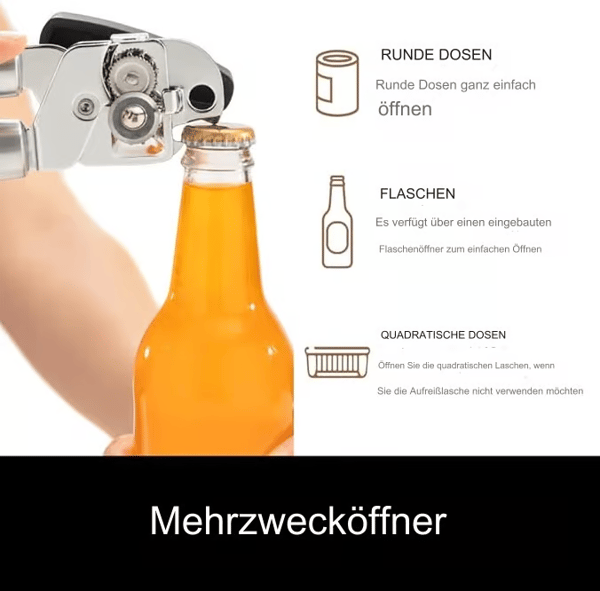 Multi-functional can opener