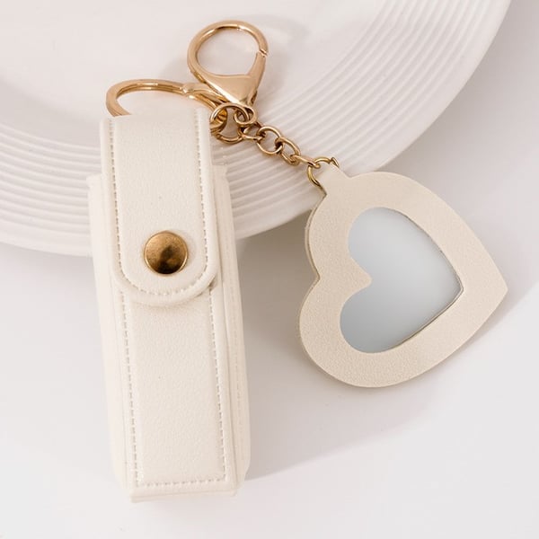 Lip Oil Keychain - Mirror & Oil 2-in-1 ❤️