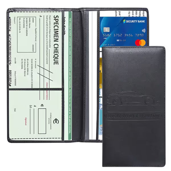 🔥 50% OFF | Best Seller 🏆 | Car Registration & Insurance Card Holder