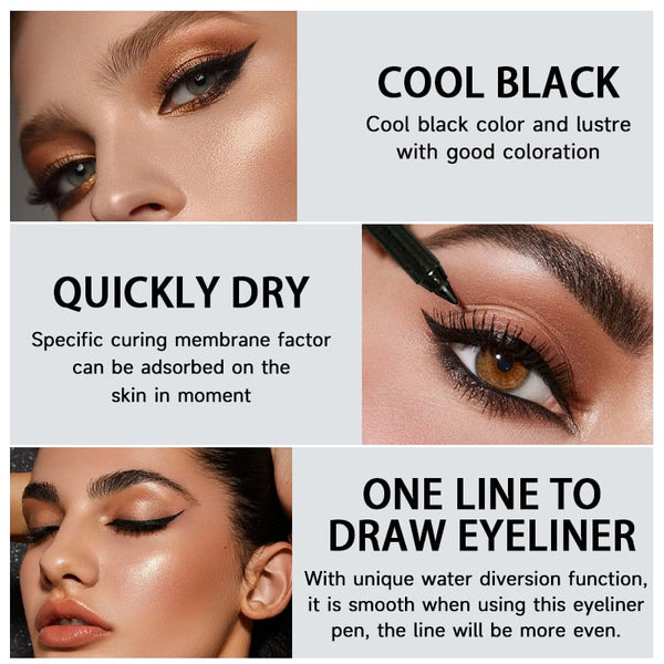 ✏️14-Pack Waterproof Colored Gel Eyeliner Pencil – Metallic & Shimmer Finishes, Smudge-Proof ✨