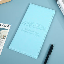 🔥 50% OFF 🏆 Best Seller | 🚗 Car Registration & Insurance Document Holder | ✨ Premium PU Leather Organizer