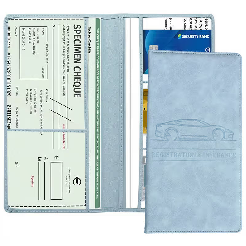 🔥 50% OFF | Best Seller 🏆 | Car Registration & Insurance Card Holder