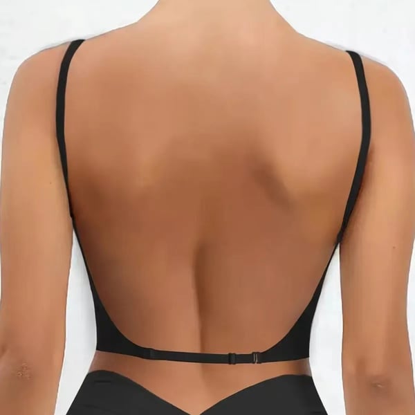 🔥Hot Sale 49% OFF!!⚡-Women's Solid Color Wireless Backless Bra👍