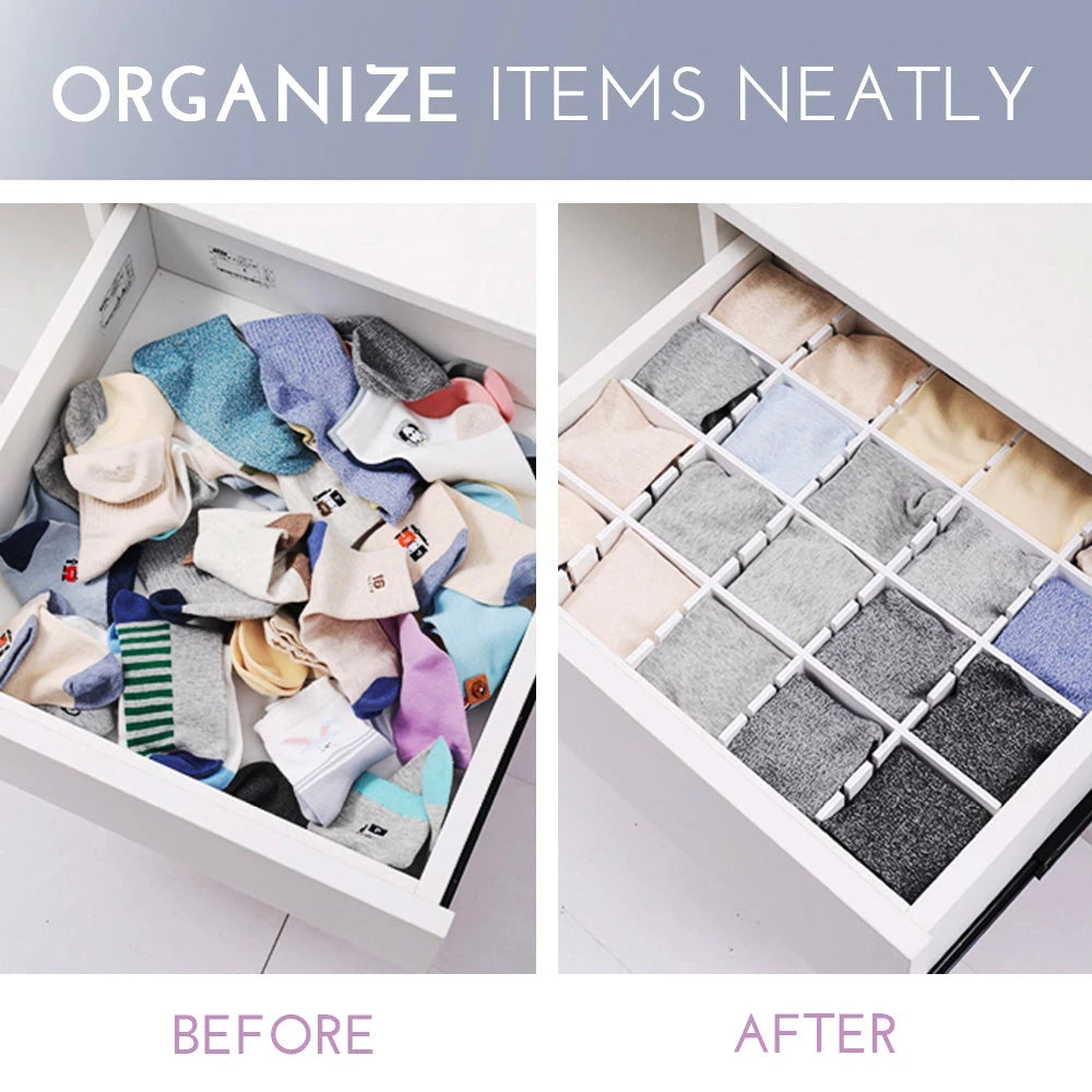 Free Combination Adjustable Drawer Organizer (44*7cm/Pcs）