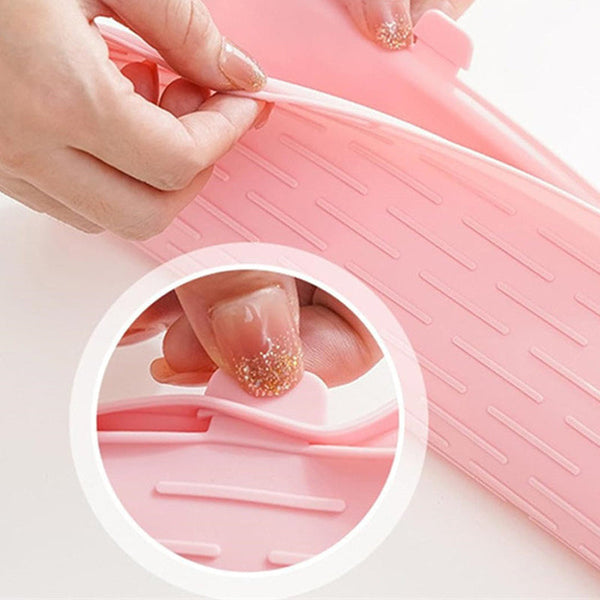 Practical curling iron storage bag