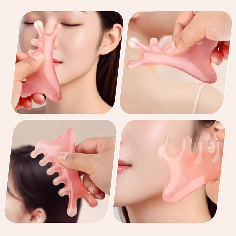 Multifunctional scalp massage comb and gua sha tool