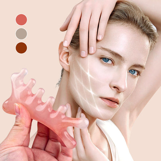 Multifunctional scalp massage comb and gua sha tool