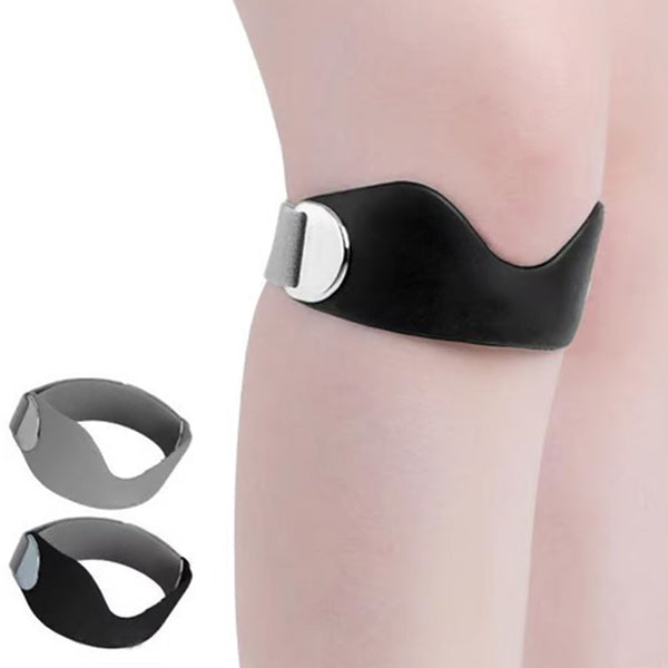 Silicone patellar brace to relieve knee pain (2 pieces)