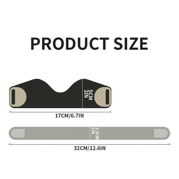 Silicone patellar brace to relieve knee pain (2 pieces)