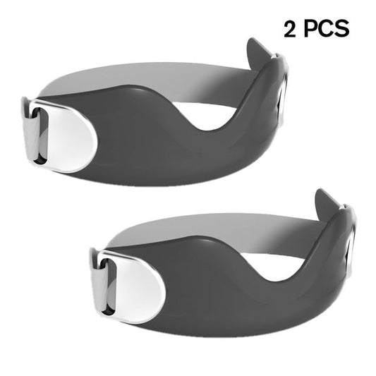 Silicone patellar brace to relieve knee pain (2 pieces)