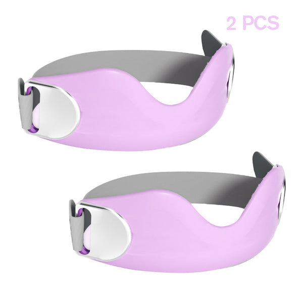Silicone patellar brace to relieve knee pain (2 pieces)