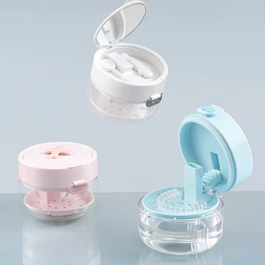 🦷 All-in-One Retainer Storage Case | Dental Retainer Holder And Organizer