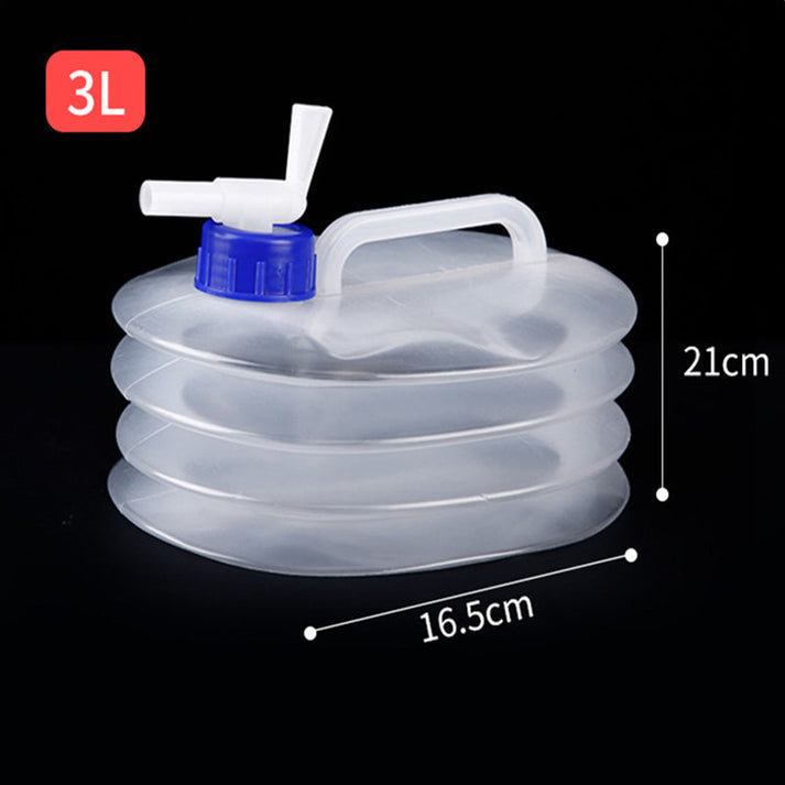 🔥 50% OFF | Collapsible Water Container with Spigot 💧 | Portable Water Storage 🚰