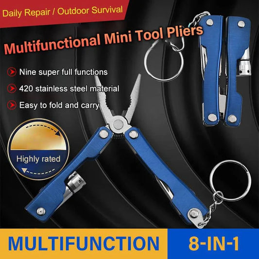 8-in-1 Multi-Function Tool Pliers